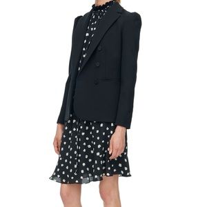 Rebecca Taylor Double Breasted Suit Blazer
